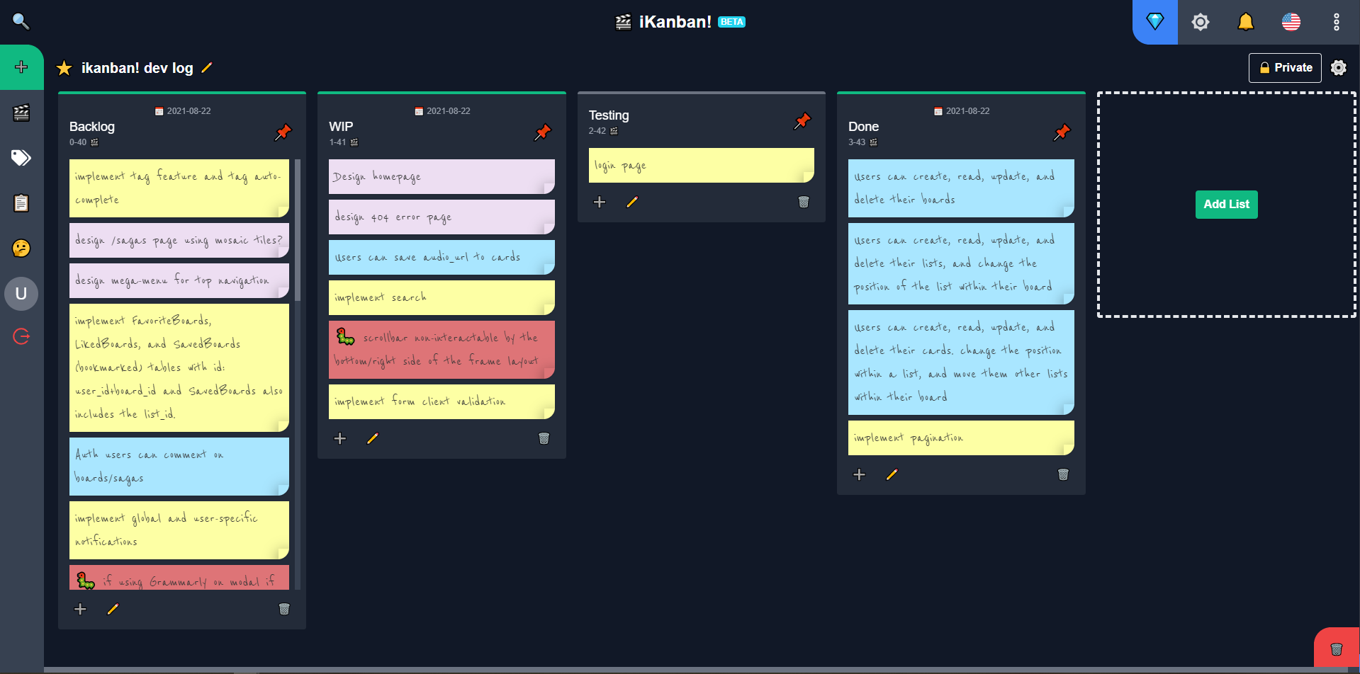 iKanban preview
