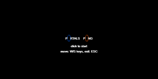 Portals Pong preview
