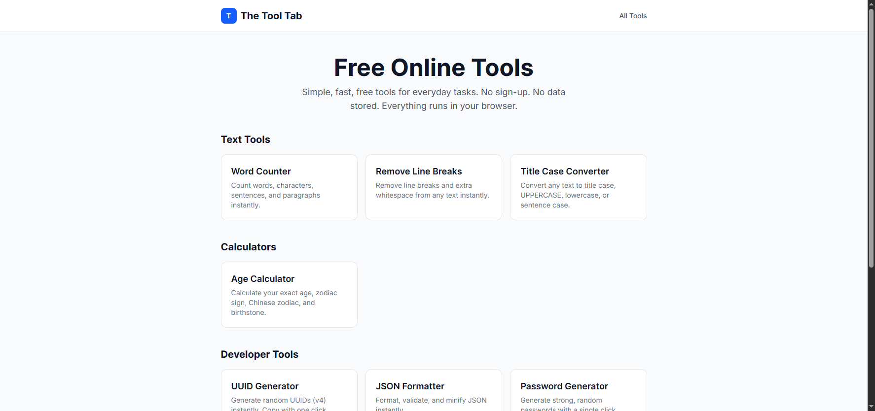 thetooltab.com preview